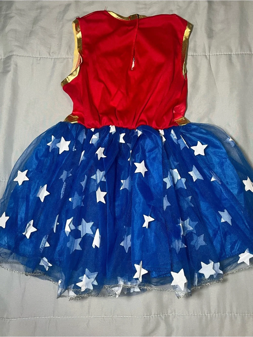 Rubie's Red and Blue Star Superhero Tutu Costume For Todflers